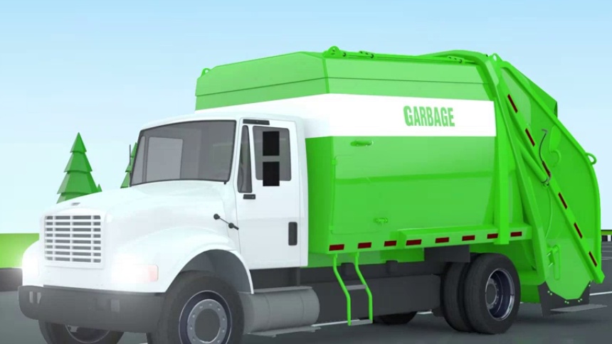 第14集 认识十种彩色工程车