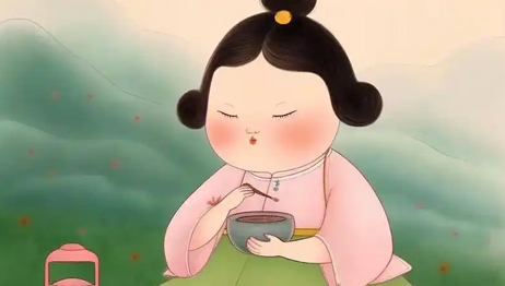 我爱简笔画之唐朝少女