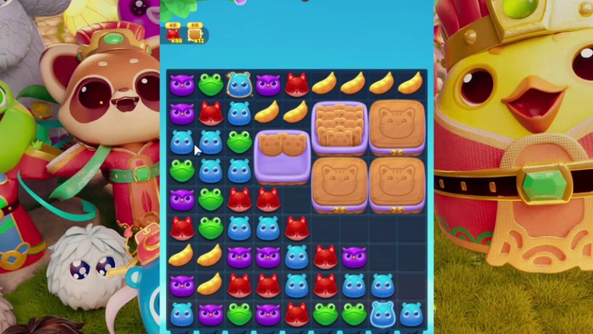 莱菔解说开心消消乐 一直在步步高升中 第4集