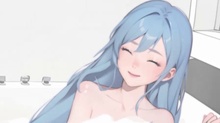 开心的一天 泡澡恢复人鱼身