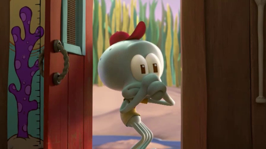 派大星：洗澡会洗掉我的灵魂！