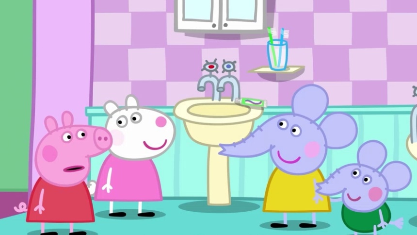 艾米丽家的小规矩，每次吃完东西都得刷牙