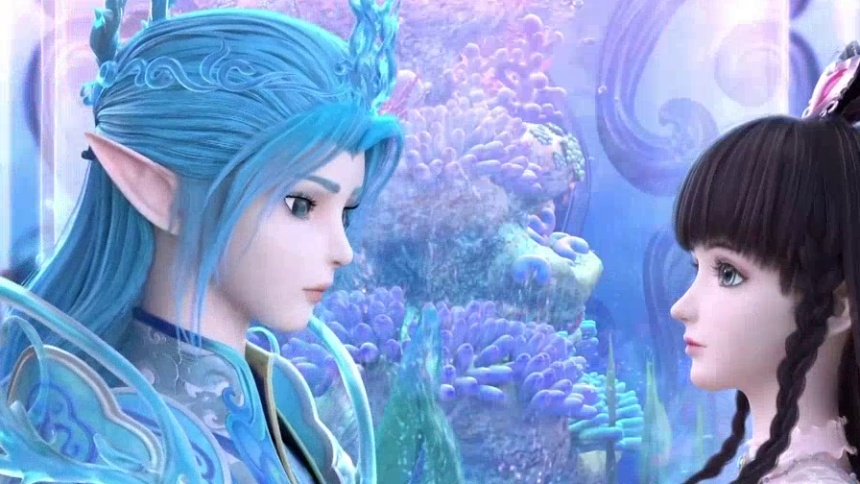 【叶罗丽彩蛋】宿命相遇！王默与远古水王子重现经典场面