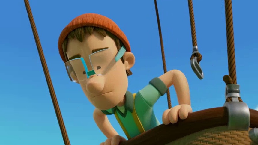 阿奇毛毛空中救援出动！